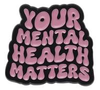 Santé mentale : broche en émail « maladie invisible » broche, épingle, bijou de sac à dos, Klein, Métal non précieux