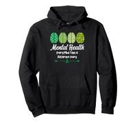 Santé mentale Chaque Esprit raconte Une Histoire différente Positivité Sweat à Capuche