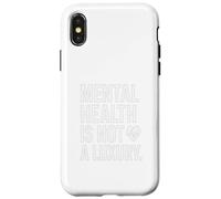 Santé mentale Empathie Soins personnels Thérapie de Sensibilisation à l'anxiété Te Coque pour iPhone X/XS