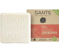 SANTE Naturkosmetik Après-shampoing ferme pour cheveux secs, formule végétalienne à la mangue et à l'aloe vera bio, après-shampoing hydratant solide, 1 x 60 g