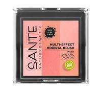 Sante Naturkosmetik - Blush multi effets Coral n°01 Bio 8g - Eclat du teint