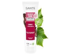 Sante Glossy Shine Après-shampoing à l'extrait de feuille de bouleau bio – végétalien – 150 ml