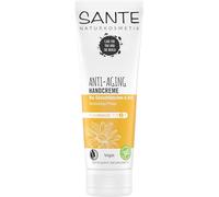 Sante Naturkosmetik Lot de 4 crèmes anti-âge végétaliennes au beurre de karité et aux extraits biologiques de marguerites biologiques pour les mains - 4 x 75 ml