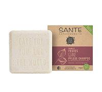 SANTE Naturkosmetik Shampoing solide pour cheveux ternes et normaux, formule végétalienne à la feuille de bouleau bio et aux protéines végétales, shampooing de soin solide brillant, 1 x 60 g