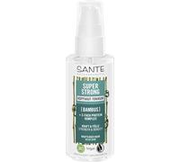 SANTE Naturkosmetik Super Strong Tonique pour cuir chevelu au bambou + complexe triple protéine, tonique végétalien pour plus de force et de plénitude, renforce et nourrit les cheveux sans rinçage, 75