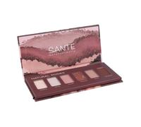 SANTE - Ombre à paupières - Palette 6 couleurs Rose 02 1 unité
