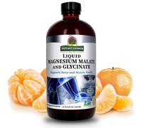Santé osseuse et musculaire, malate de magnésium avec liquide glycinate, 480 ml