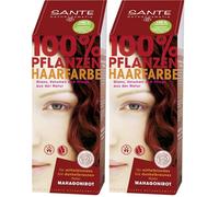 Sante Pflanzenhaarfarbe Mahagonirot 100 g, (Lot de 2)