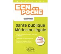 Santé publique - médecine légale