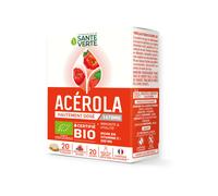 Santé Verte Complément alimentaire Toniphyt Acérola Vitamine C 1470 mg 20 comprimés