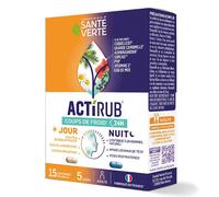 Santé verte ACTIRUB JOUR NUIT coups de froid 24H - 15 comprimés
