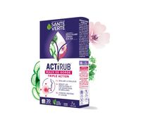 Sante Verte Actirub Maux Gorge Triple Action 20comp