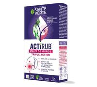 Sante verte actirub pastille maux gorge 20 unités