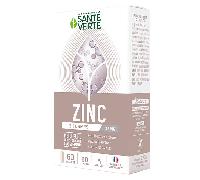 Santé Verte Zinc 2 Formes 15mg 60 Gélules