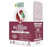 Sante Verte Levure De Riz Rouge 2x60 Comprimés