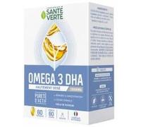 Santé Verte Oméga-3 1000 mg DHA Mémoire & Concentration 60 capsules douces