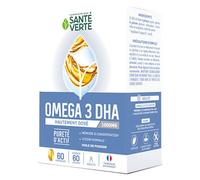 Santé Verte Oméga 3 1000 mg de DHA Capsule(S) Douce(S) 60 pc(s)