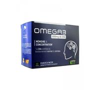 Santé Verte Oméga3 Mémoire & Concentration 60 Capsules