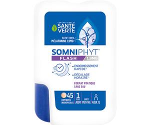 Santé Verte Somniphyt Flash 1,9mg 45 Comprimés Orodispersibles