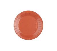 Santex 10 assiettes terracotta - 22.5 cm