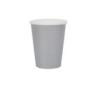 Santex – Gobelets carton bio 25 cl – 10 gobelets – Argent
