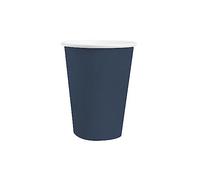 Santex 10 GOBELETS CARTON BIO 25CL BLEU MARINE