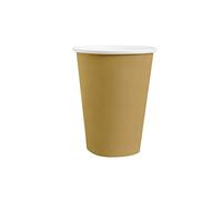 Santex - 10 GOBELETS Carton Bio 25CL Or
