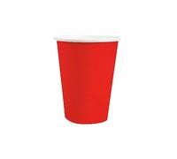 Santex 10 GOBELETS CARTON BIO 25CL ROUGE