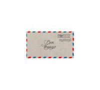 Santex 20 Serviettes Papier Voyage 20X11CM Multicolore