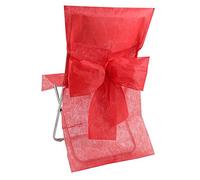 Santex 2931 Housse de Chaise avec Noeud Rouge