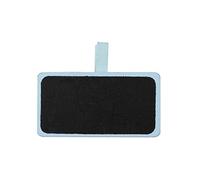 SANTEX 2936-6, Sachet de 12 ardoises Ecole sur pince couleur ciel