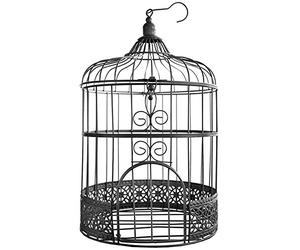 SANTEX 3871-11, Tirelire Cage métal, en Noir
