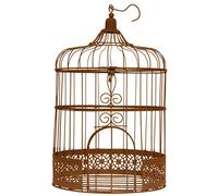 SANTEX 3871-41, Tirelire Cage métal, coloris Rouille