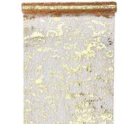 Santex 4721 Chemin de Table Fantaisie Brillant Polyester Or