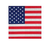Serviette de table Amérique: USA (x20) REF/4771 Tricolore Etats-Unis
