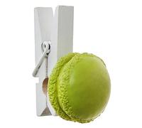 SANTEX 4936-10, Sachet de 4 pinces Macaron, vert