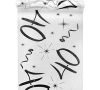 Santex Chemin de Table décoratif en Non-tissé pour 40e Anniversaire