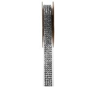 SANTEX 5267-4-15, Ruban strass autocollant, argent