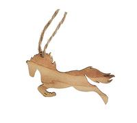 SANTEX 5270-42, Sachet de 6 Marque-places équitation en bois