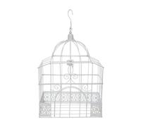 SANTEX 5314-1, Tirelire cage rectangulaire blanche