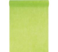 SANTEX 5696-10-30, Chemin de table en intissé 25 METRES, Vert Vert G