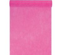 SANTEX 5696-15-30, Chemin de table en intissé 25 METRES, Fuchsia Rose G