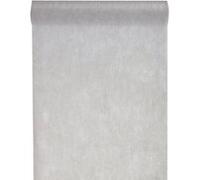 SANTEX 5696-4-30, Chemin de table en intissé 25 METRES, Gris Gris G