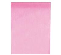 SANTEX 5696-5-30, Chemin de table en intissé 25 METRES, Rose