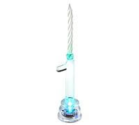 SANTEX 5861-1, Bougie Led Anniversaire avec mèches, chiffre 1