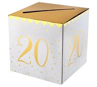 SANTEX 6186-20, Tirelire des âges métallisée 20 Ans