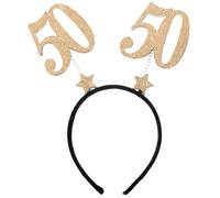 SANTEX 6824-50, Serre-tête Âge pailleté 50 Ans