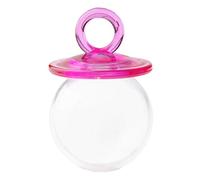 SANTEX 70022-15 - Sachet de 4 Ballotins à dragées forme tétine, fuchsia