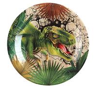 Santex Assiettes 7285-99 Dinosaure T-Rex Carton 22,5 cm Lot de 10