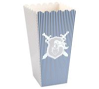 SANTEX 7335-4, Sachet de 8 Cornets Chevalier, Bleu/Argent